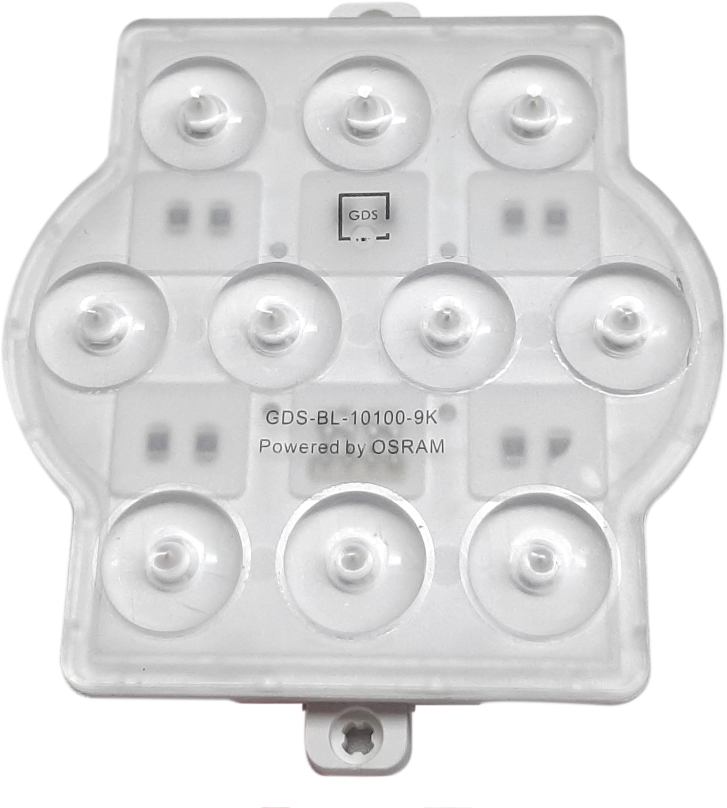 GDS-BL10100 OSRAM High Power Bar | 10W | 6000K | IP65 | Aluminum | Facade, Accent Lighting | 900lm | TRIAC Dimming Capable